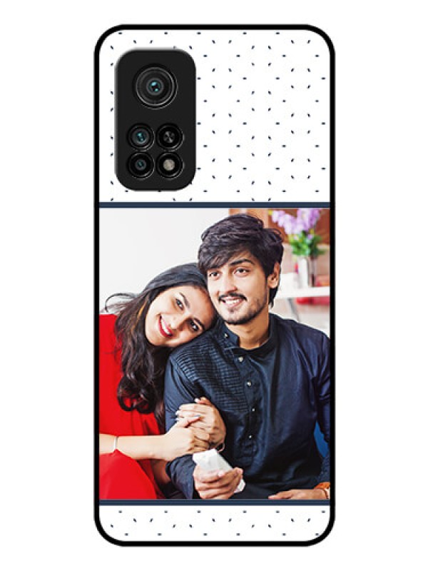 Custom Mi 10T Pro Personalized Glass Phone Case - Premium Dot Design
