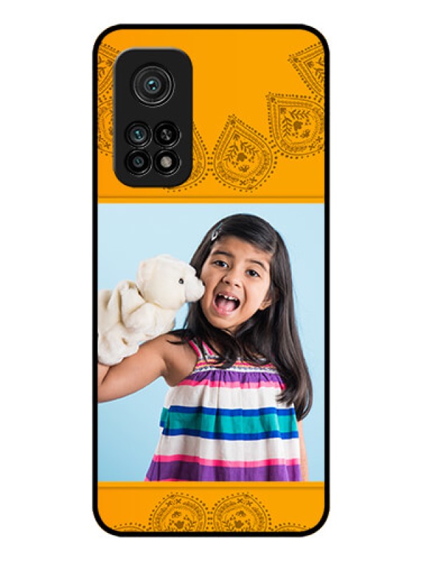 Custom Mi 10T Pro Personalized Glass Phone Case - Photo Wedding Design 