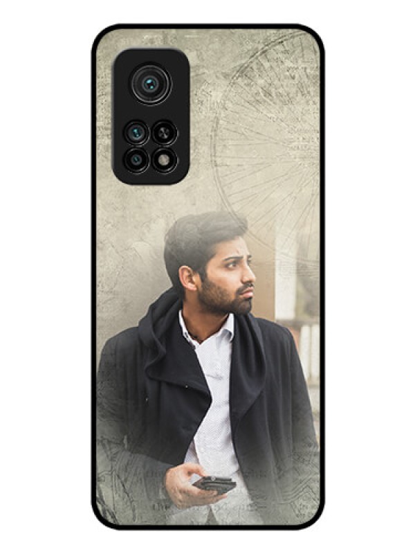 Custom Mi 10T Pro Custom Glass Phone Case - with vintage design