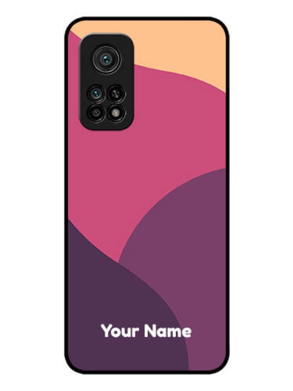 Custom Xiaomi Mi 10T Pro Custom Glass Phone Case - Mixed Multi-colour abstract art Design