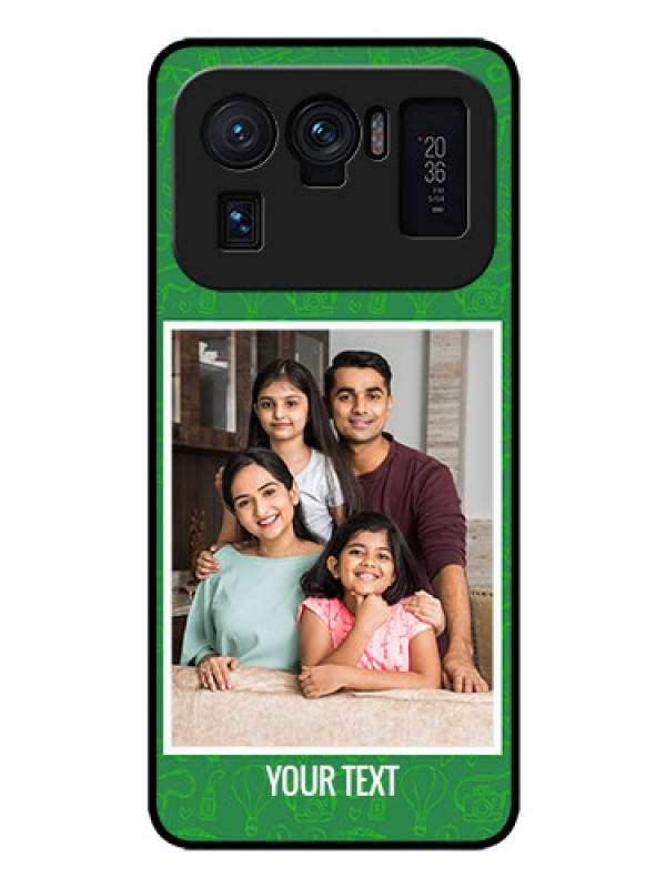Custom Mi 11 Ultra 5G Personalized Glass Phone Case - Picture Upload Design