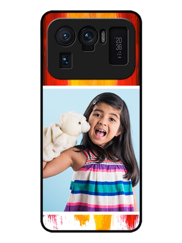 Custom Mi 11 Ultra 5G Personalized Glass Phone Case - Multi Color Design