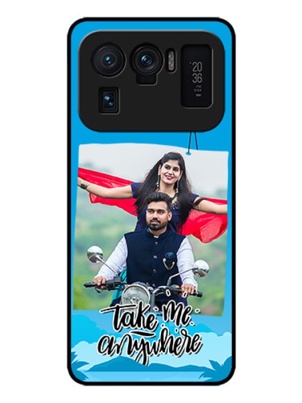 Custom Mi 11 Ultra 5G Custom Glass Mobile Case - Traveller Design 