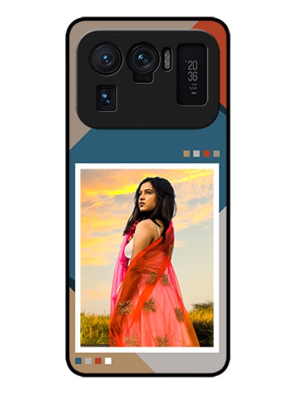 Custom Xiaomi Mi 11 Ultra 5G Personalized Glass Phone Case - Retro color pallet Design