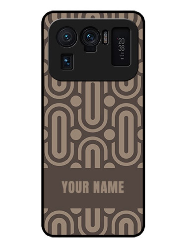 Custom Xiaomi Mi 11 Ultra 5G Custom Glass Phone Case - Captivating Zero Pattern Design