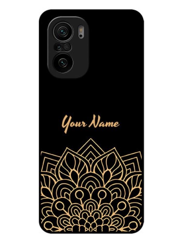 Custom Xiaomi Mi 11X 5G Custom Glass Phone Case - Golden mandala Design