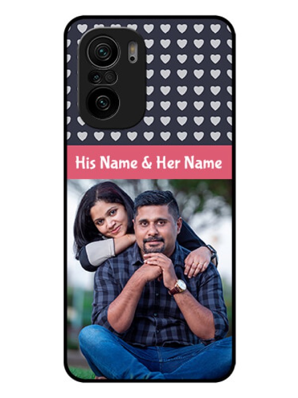 Custom Mi 11x Pro 5G Custom Glass Mobile Case - Love Symbols Design