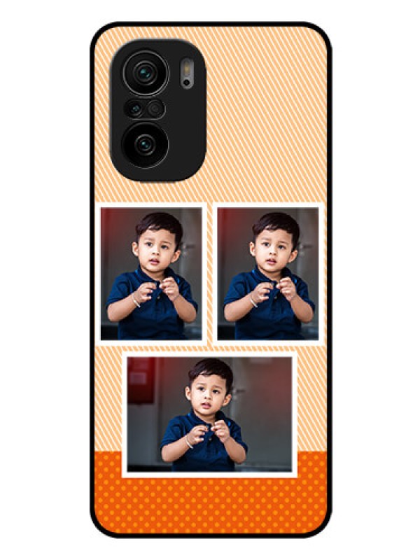 Custom Mi 11x Pro 5G Photo Printing on Glass Case - Bulk Photos Upload Design