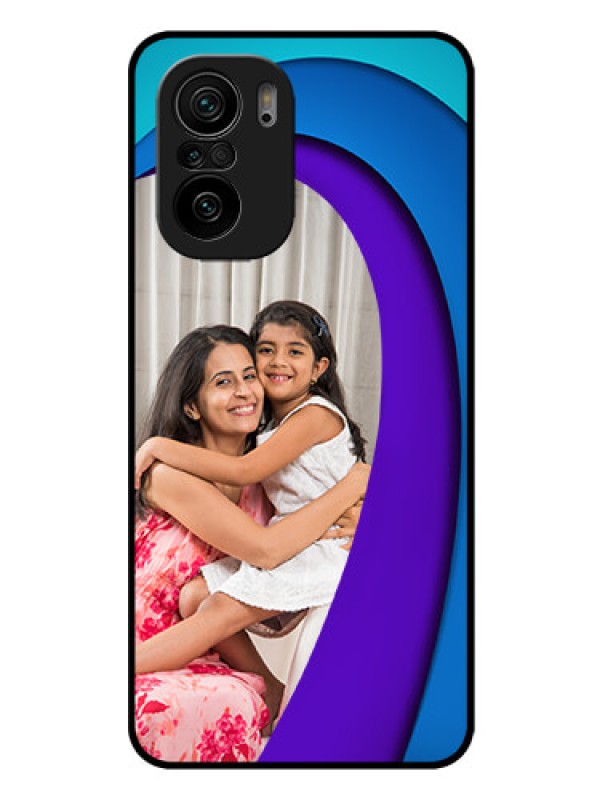 Custom Mi 11x Pro 5G Photo Printing on Glass Case - Simple Pattern Design