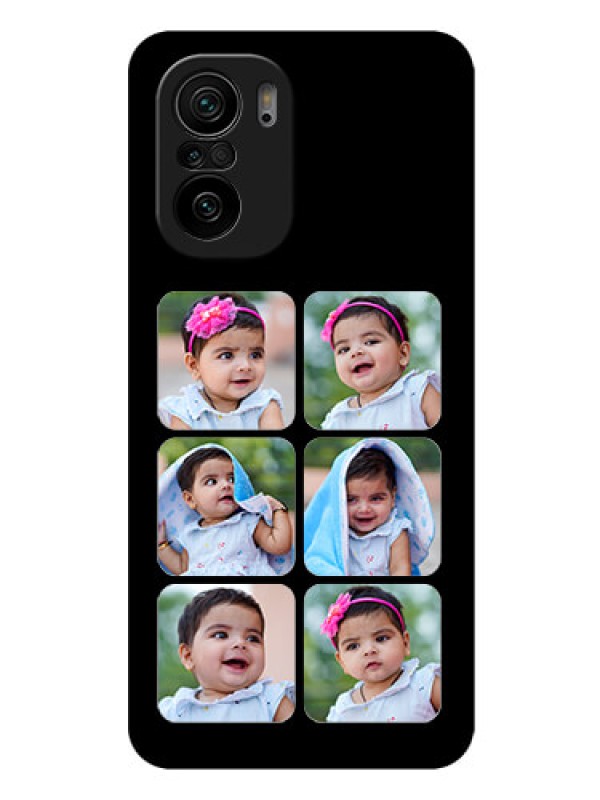 Custom Mi 11x Pro 5G Photo Printing on Glass Case - Multiple Pictures Design