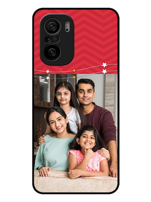 Custom Mi 11x Pro 5G Personalized Glass Phone Case - Happy Family Design