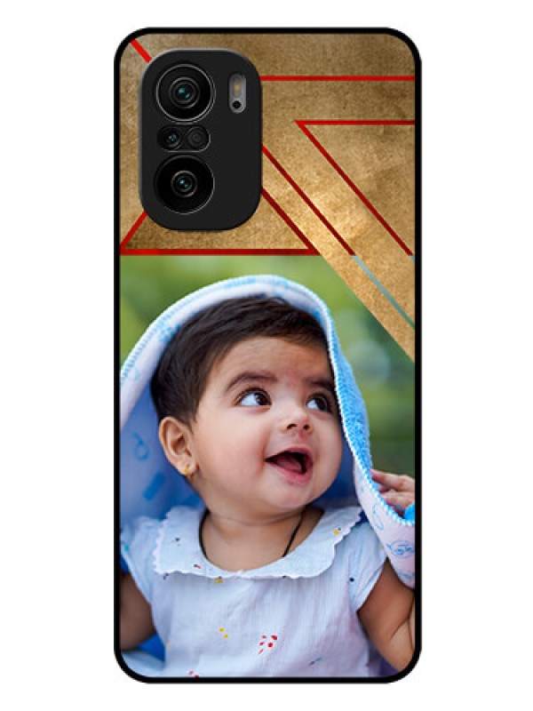 Custom Mi 11x Pro 5G Personalized Glass Phone Case - Gradient Abstract Texture Design