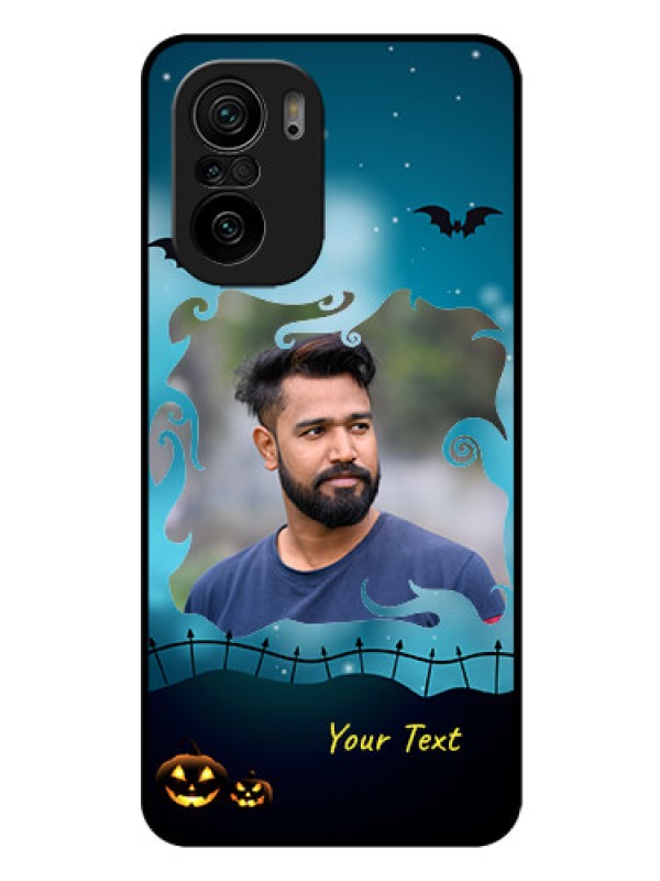 Custom Mi 11x Pro 5G Custom Glass Phone Case - Halloween frame design