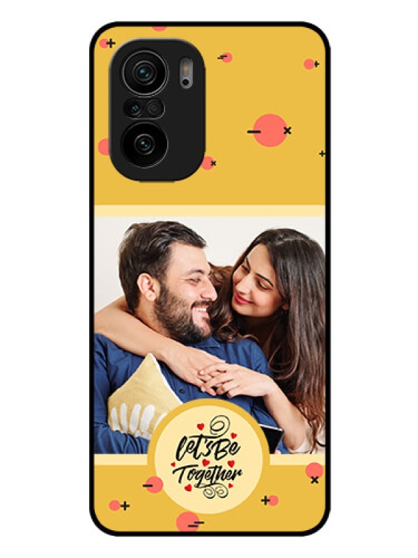 Custom Xiaomi Mi 11X Pro 5G Photo Printing on Glass Case - Lets be Together Design