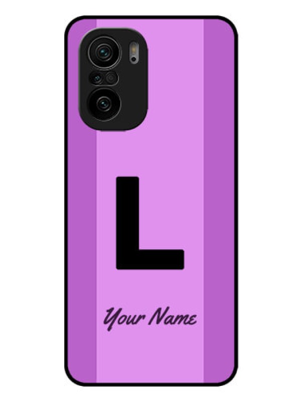 Custom Xiaomi Mi 11X Pro 5G Custom Glass Phone Case - Tricolor custom text Design