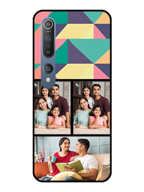 Custom Mi 10 Custom Glass Phone Case  - Bulk Pic Upload Design