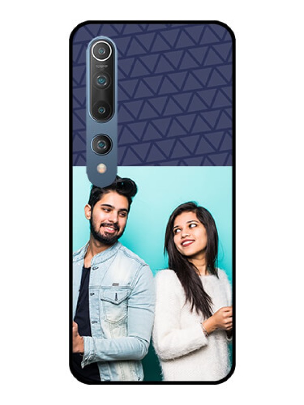Custom Mi 10 Photo Printing on Glass Case  - with Best Friends Design  