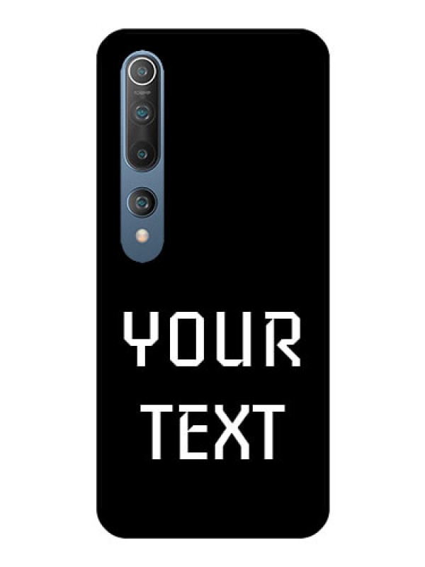 Custom Mi 10 Your Name on Glass Phone Case