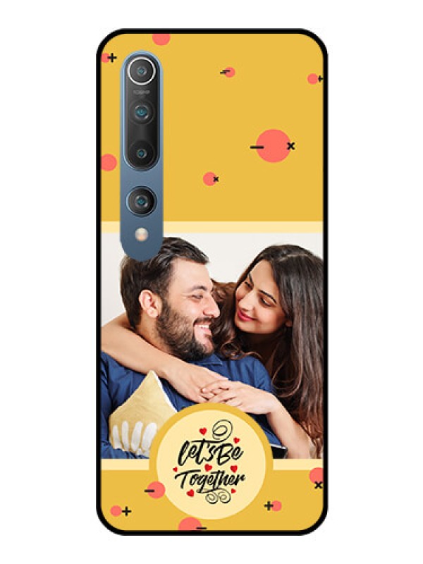 Custom Xiaomi Redmi 10 5G Photo Printing on Glass Case - Lets be Together Design
