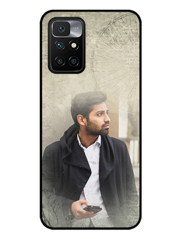 Custom Redmi 10 Prime 2022 Custom Glass Phone Case - with vintage design