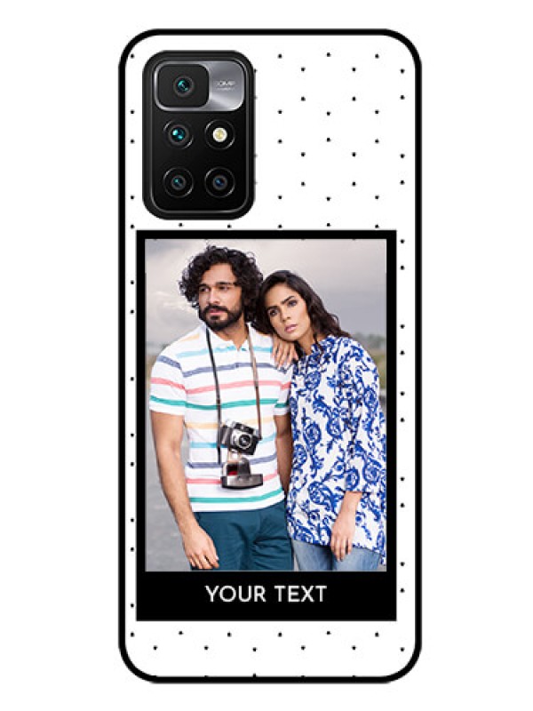 Custom Redmi 10 Prime Photo Printing on Glass Case - Premium Design