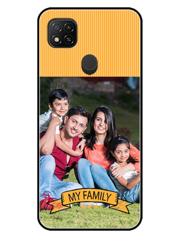 Custom Xiaomi Redmi 10A Sport Custom Glass Phone Case - My Family Design