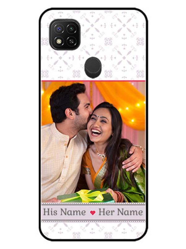 Custom Xiaomi Redmi 10A Sport Custom Glass Mobile Case - with Photo and Ethnic Design