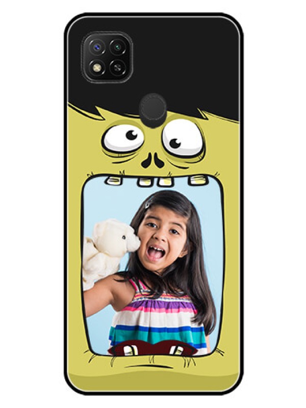 Custom Xiaomi Redmi 10A Sport Personalized Glass Phone Case - Cartoon monster back case Design