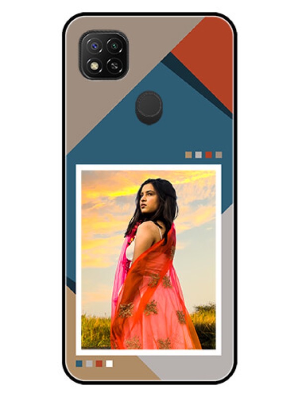 Custom Xiaomi Redmi 10A Sport Personalized Glass Phone Case - Retro color pallet Design