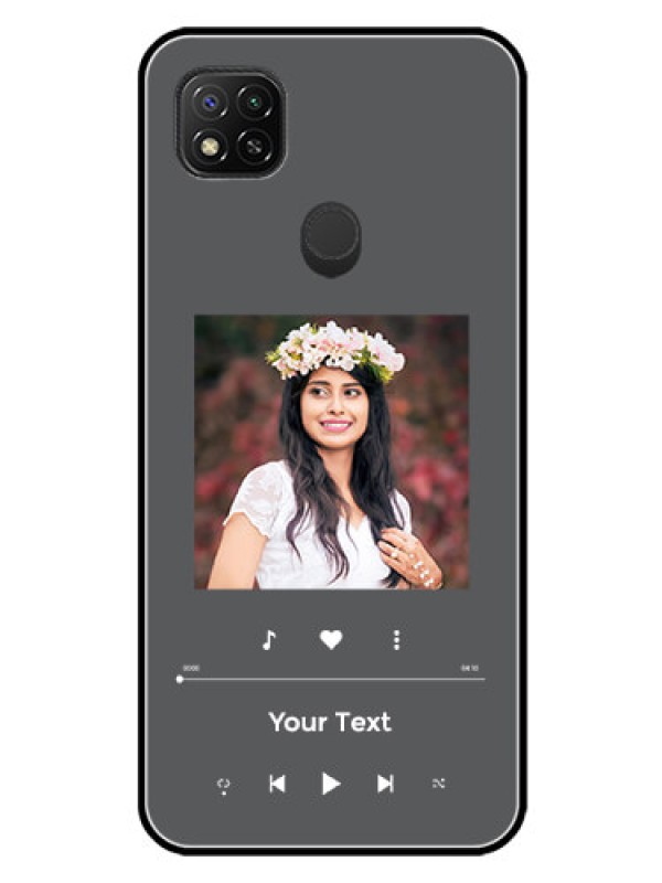 Custom Xiaomi Redmi 10A Sport Custom Glass Mobile Case - Play The Music Design