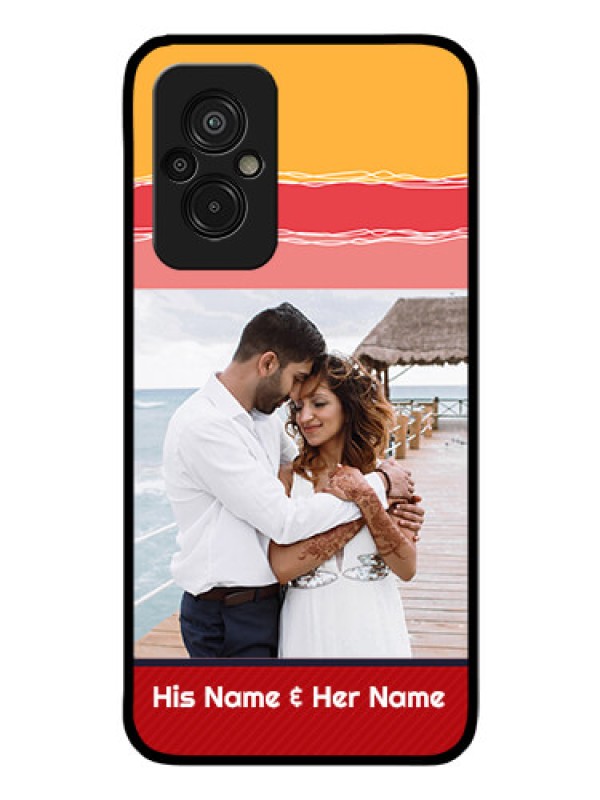 Custom Xiaomi Redmi 11 Prime 4G Custom Glass Mobile Case - Colorful Case Design