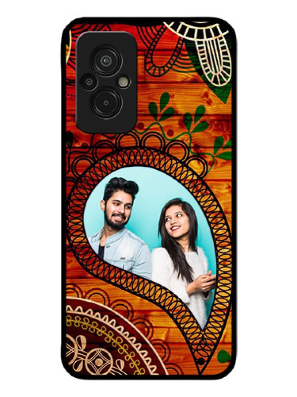 Custom Xiaomi Redmi 11 Prime 4G Personalized Glass Phone Case - Abstract Colorful Design
