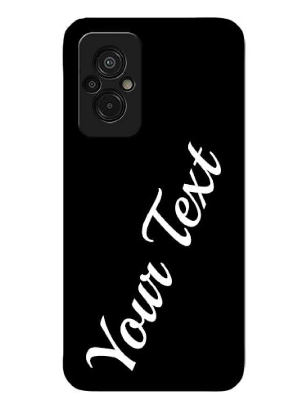 Custom Xiaomi Redmi 11 Prime 4G Custom Glass Mobile Cover with Your Name