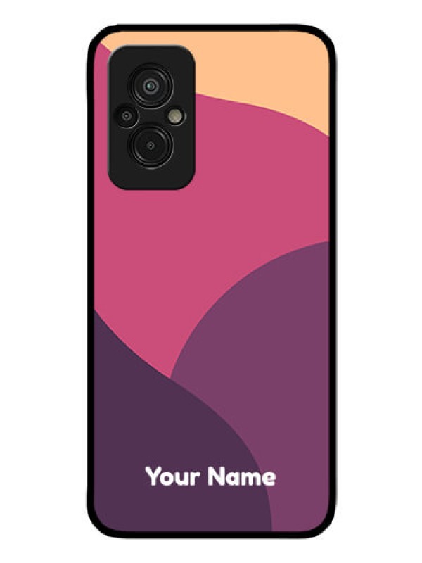 Custom Xiaomi Redmi 11 Prime 4G Custom Glass Phone Case - Mixed Multi-colour abstract art Design