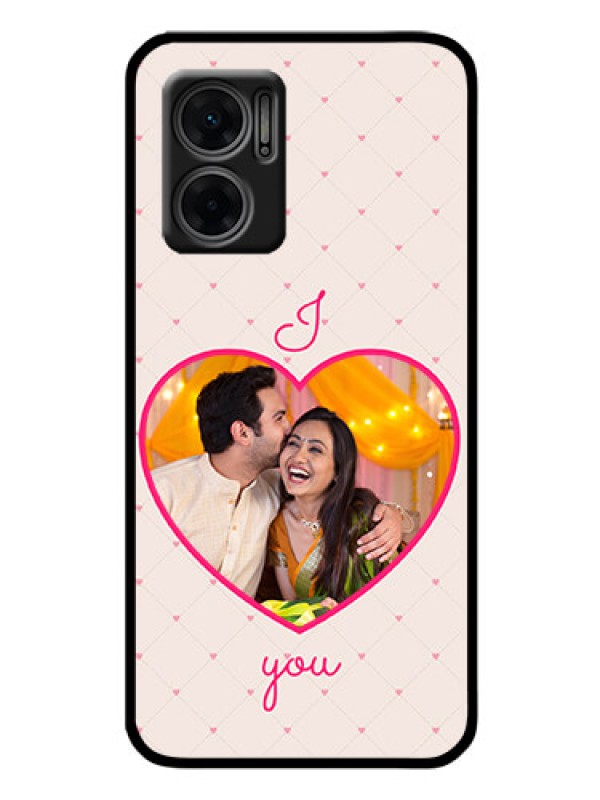 Custom Xiaomi Redmi 11 Prime 5G Custom Glass Mobile Case - Heart Shape Design
