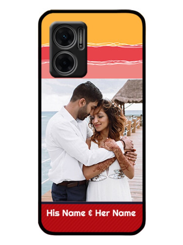 Custom Xiaomi Redmi 11 Prime 5G Custom Glass Mobile Case - Colorful Case Design