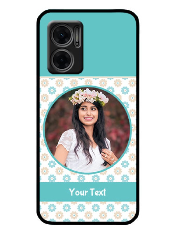 Custom Xiaomi Redmi 11 Prime 5G Custom Glass Mobile Case - Beautiful Flowers Design