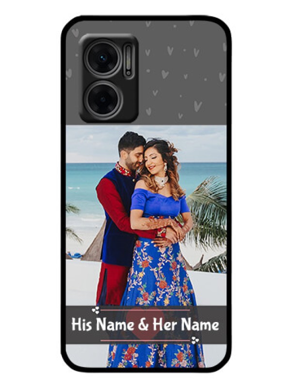 Custom Xiaomi Redmi 11 Prime 5G Custom Glass Mobile Case - Buy Love Design with Photo Online