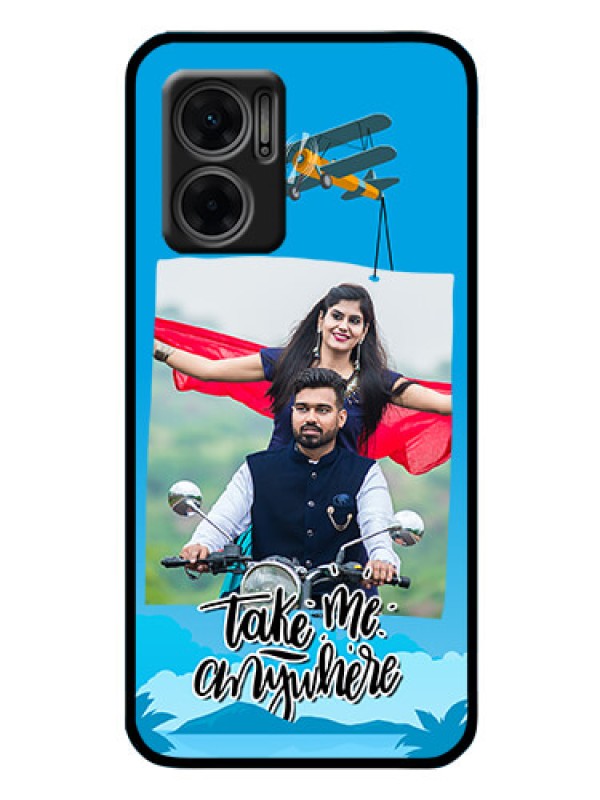 Custom Xiaomi Redmi 11 Prime 5G Custom Glass Mobile Case - Traveller Design