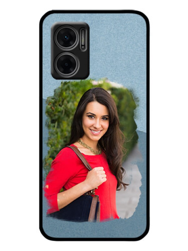 Custom Xiaomi Redmi 11 Prime 5G Custom Glass Mobile Case - Grunge Line Art Design
