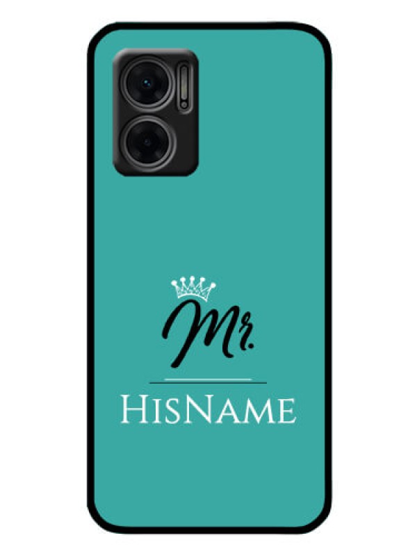 Custom Xiaomi Redmi 11 Prime 5G Custom Glass Phone Case Mr with Name