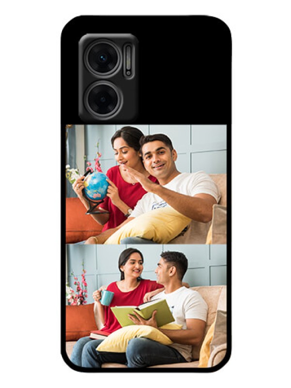 Custom Xiaomi Redmi 11 Prime 5G 2 Images on Glass Phone Cover