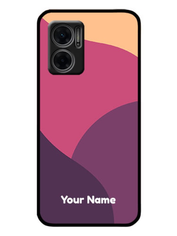Custom Xiaomi Redmi 11 Prime 5G Custom Glass Phone Case - Mixed Multi-colour abstract art Design
