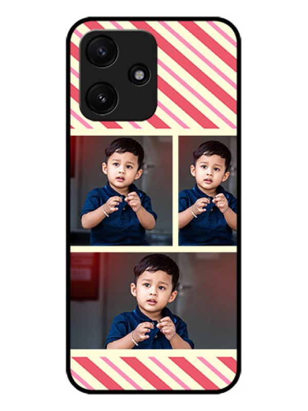 Custom Xiaomi Redmi 12 5G Personalized Glass Phone Case - Picture Upload Mobile Case Design