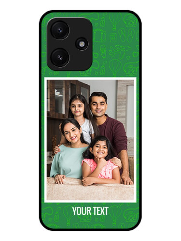 Custom Xiaomi Redmi 12 5G Personalized Glass Phone Case - Picture Upload Design