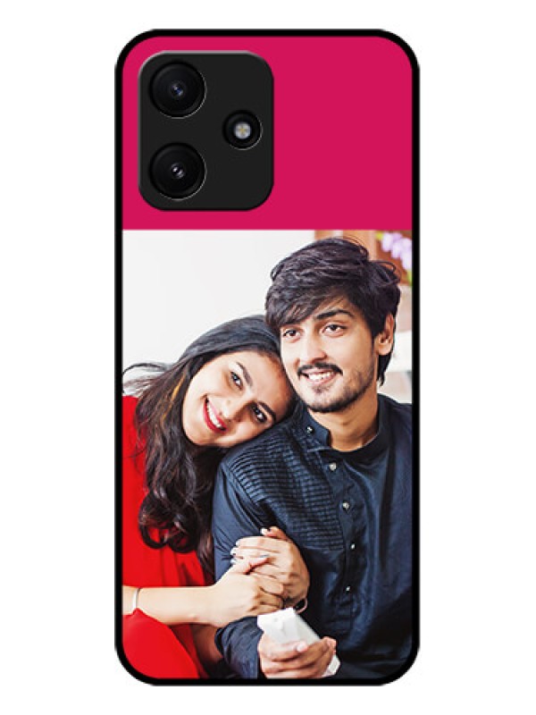 Custom Xiaomi Redmi 12 5G Custom Glass Mobile Case - Anniversary Cover Design