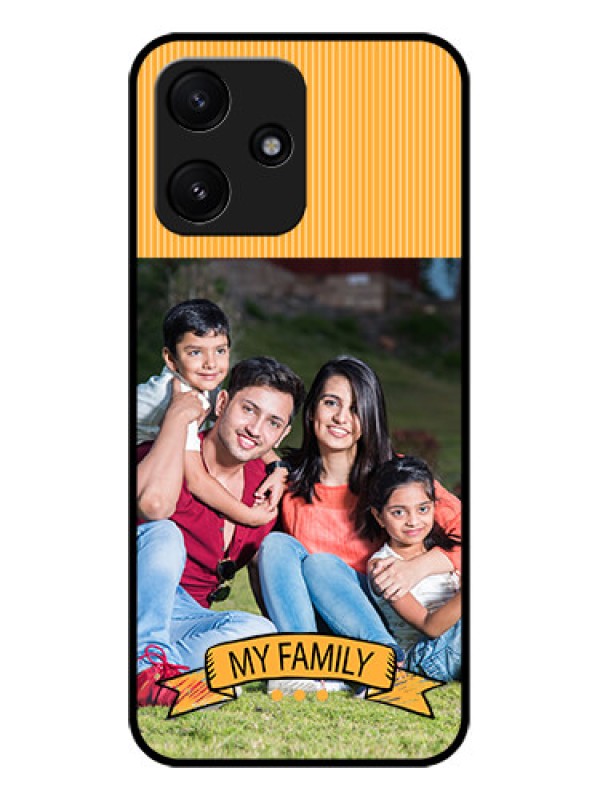 Custom Xiaomi Redmi 12 5G Custom Glass Phone Case - My Family Design