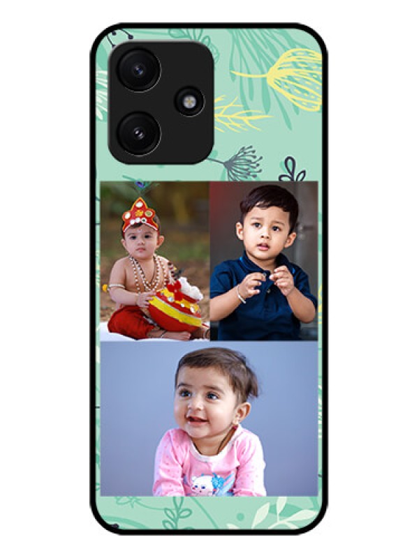 Custom Xiaomi Redmi 12 5G Photo Printing on Glass Case - Forever Family Design