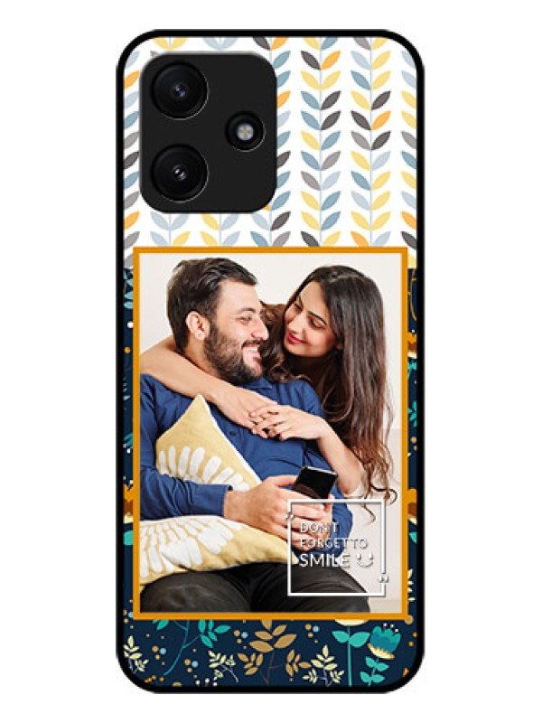 Custom Xiaomi Redmi 12 5G Custom Glass Mobile Case - Pattern Design