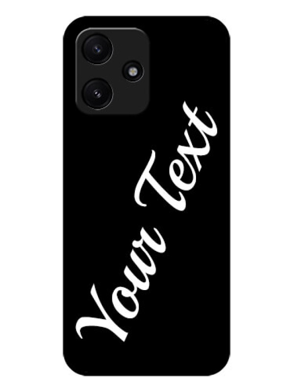 Custom Xiaomi Redmi 12 5G Custom Glass Mobile Cover with Your Name